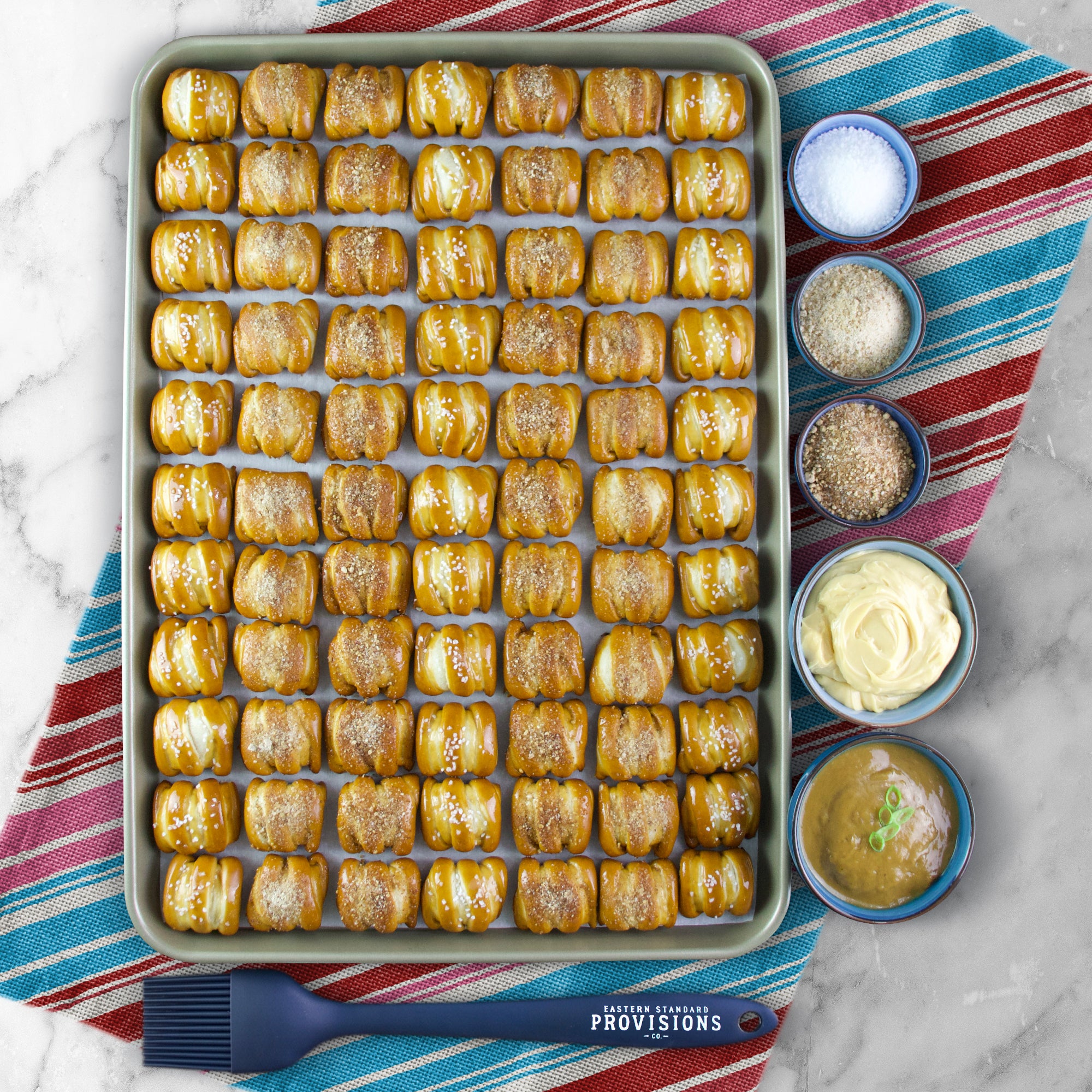 Bonus Edition One-Timer Bites Soft Pretzel Box - Happy Birthday