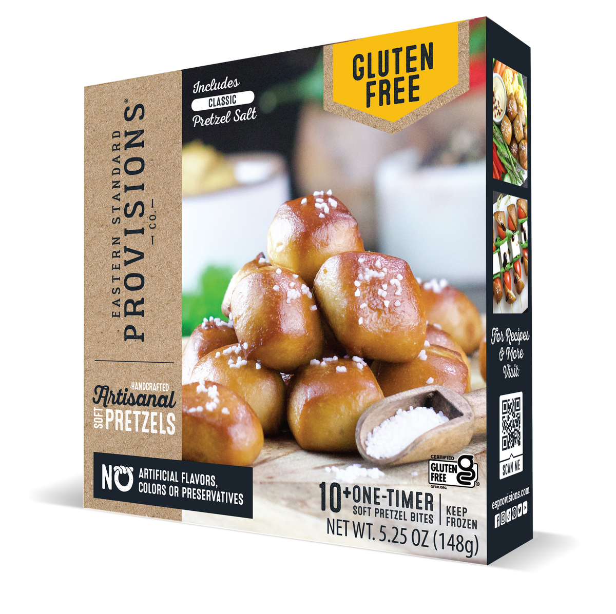 Gluten Free One-Timer Soft Pretzel Bites