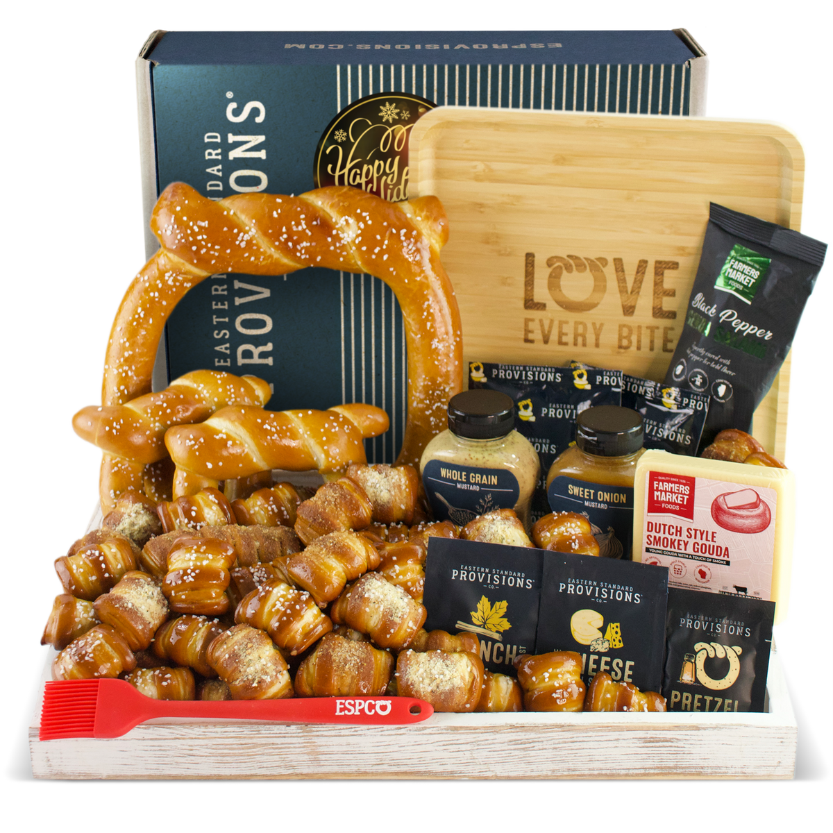 Very Merry Charcuterie Box - Happy Holidays