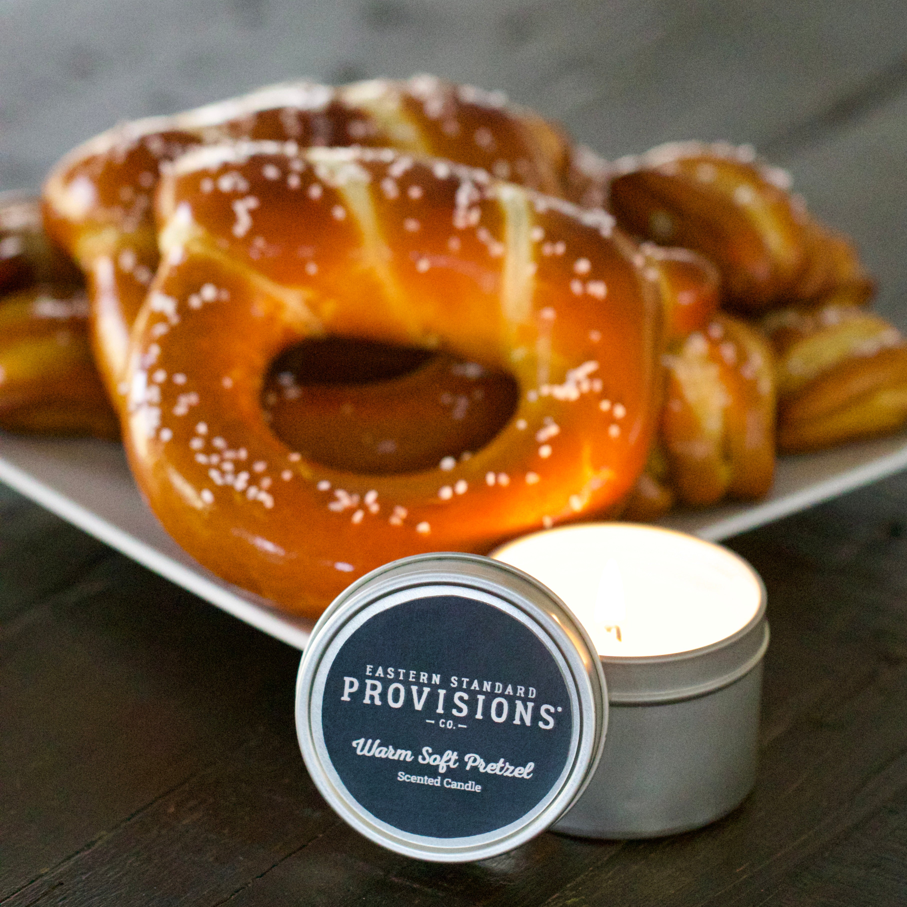 "Warm Soft Pretzel" Scented Candle