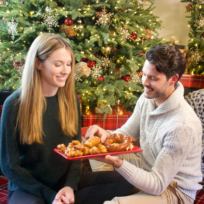 Turnbuckle Sticks Soft Pretzel Box - Happy Holidays