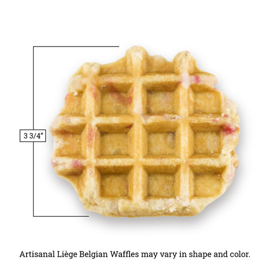 Strawberry Liège Belgian Waffle (Single)