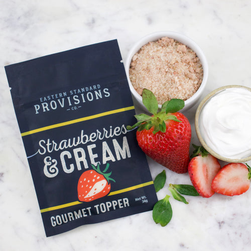 Strawberries & Cream Gourmet Topper
