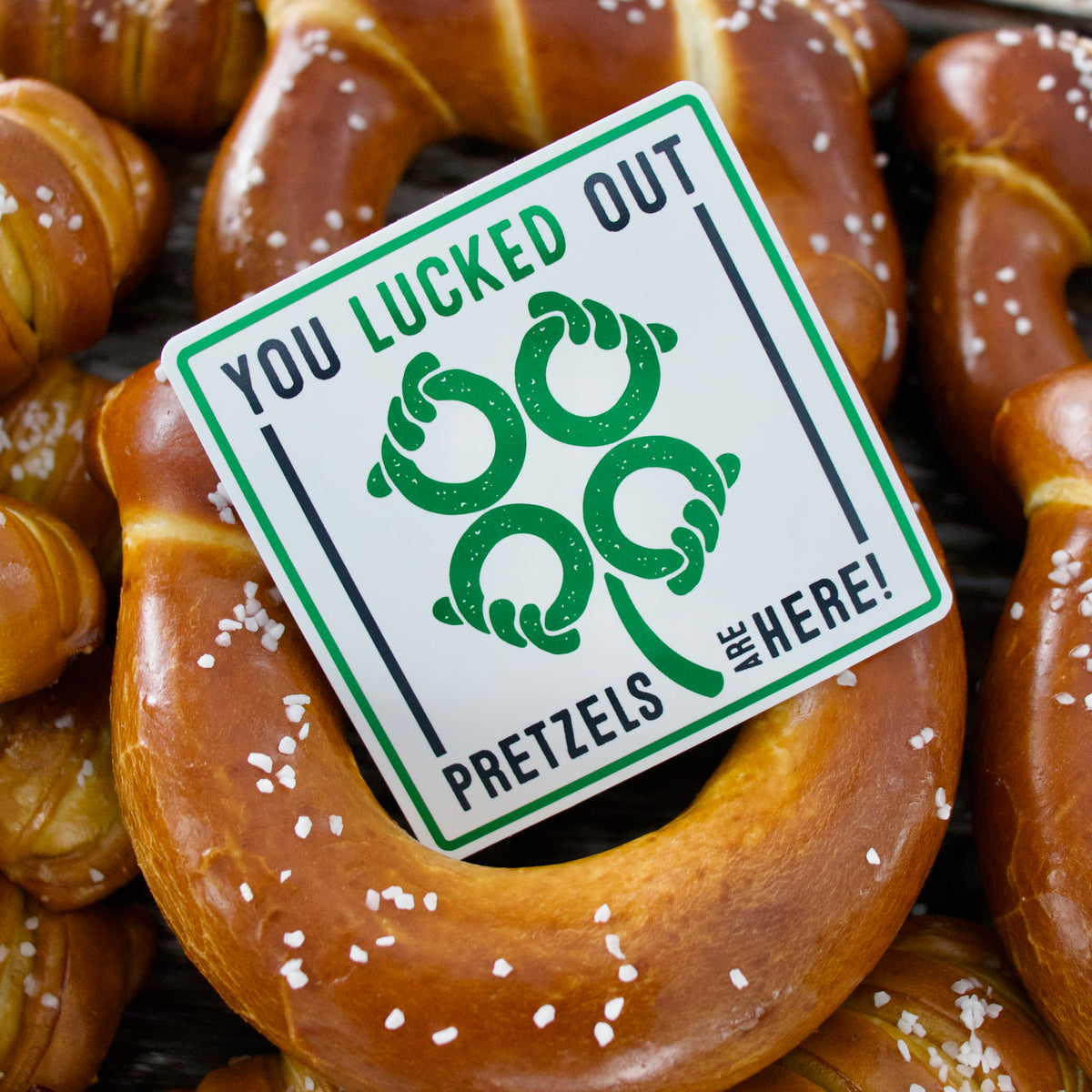 "You Lucked Out" Gourmet Soft Pretzel Pack